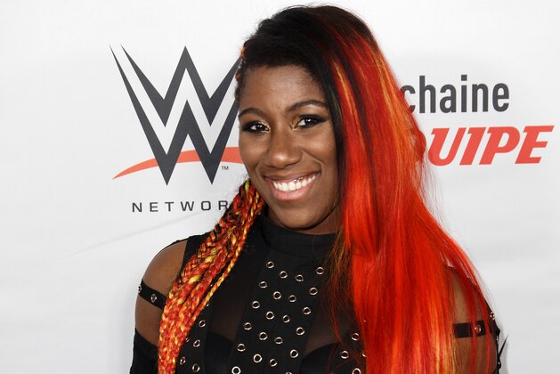 PARIS, FRANCE - MAY 19:  Ember Moon attends WWE Wrestling pre-show on May 19, 2018 in Paris, France.  (Photo by Sylvain Lefevre/Getty Images)