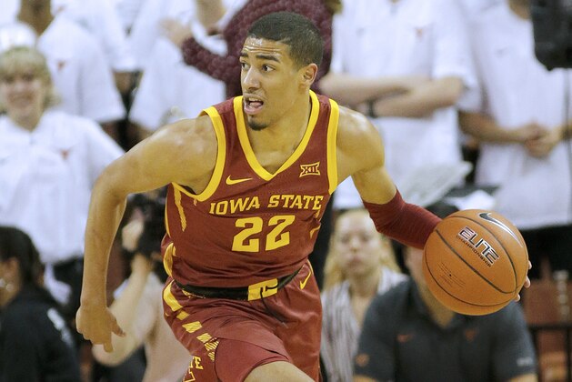 AUSTIN, TEXAS - FEBRUARY 01: Tyrese Haliburton #22 of the Iowa State Cyclones drives with the ball against the Texas Longhorns at The Frank Erwin Center on February 01, 2020 in Austin, Texas. (Photo by Chris Covatta/Getty Images)