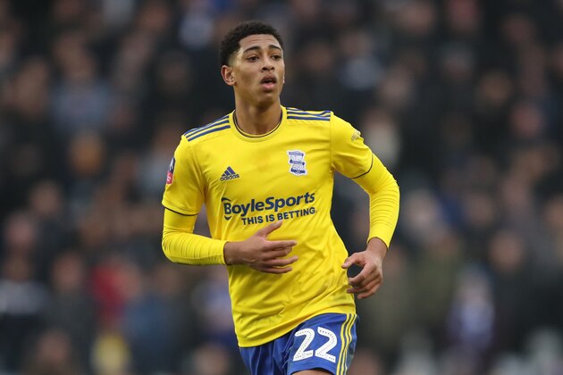 BIRMINGHAM, ENGLAND - JANUARY 25:  Jude Bellingham of Birmingham City during the FA Cup Fourth Round match between Coventry City and Birmingham City at St Andrew's Trillion Trophy Stadium on January 25, 2020 in Birmingham, England. (Photo by Marc Atkins/Getty Images)