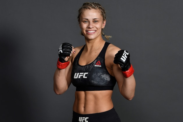 NEW YORK, NY - JANUARY 19: Paige VanZant poses for a portrait backstage during the UFC Fight Night event at the Barclays Center on January 19, 2019 in the Brooklyn borough of New York City. (Photo by Mike Roach/Zuffa LLC/Zuffa LLC via Getty Images) NEW YORK, NY - JANUARY 19: Paige VanZant poses for a portrait backstage during the UFC Fight Night event at the Barclays Center on January 19, 2019 in the Brooklyn borough of New York City. (Photo by Mike Roach/Zuffa LLC/Zuffa LLC via Getty Images)