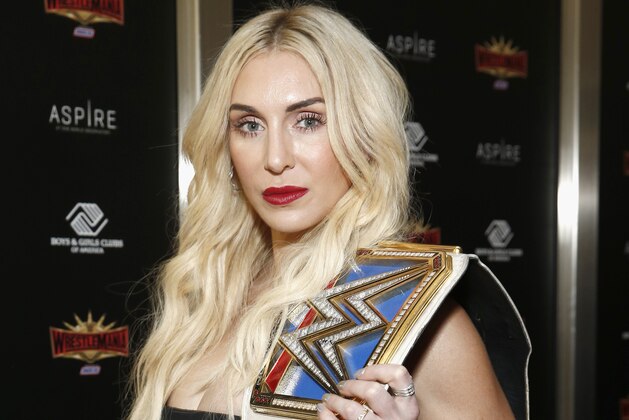 NEW YORK, NEW YORK - APRIL 05: WWE Superstar Charlotte Flair attends the WWE Superstars For Hope Reception on April 05, 2019 in New York City. (Photo by Brian Ach/Getty Images for WWE)