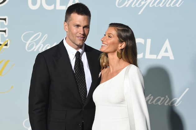 LOS ANGELES, CALIFORNIA - FEBRUARY 21: (L-R) Tom Brady and Gisele Bündchen attends the 2019 Hollywood For Science Gala at Private Residence on February 21, 2019 in Los Angeles, California. (Photo by Kevin Winter/Getty Images)