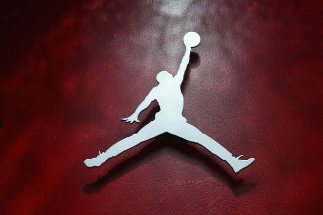 DENVER - FEBRUARY 18:  The Air Jordan logo at the Air Jordan XX Launch Party at Rise Nightclub on February 18, 2005 in Denver, Colorado. (Photo by Christian Petersen/Getty Images)
