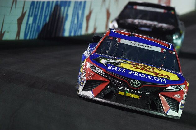 CONCORD, NORTH CAROLINA - MAY 24: Martin Truex Jr., driver of the #19 Bass Pro Shops/TRACKER/USO Toyota, drives during the NASCAR Cup Series Coca-Cola 600 at Charlotte Motor Speedway on May 24, 2020 in Concord, North Carolina. (Photo by Jared C. Tilton/Getty Images)