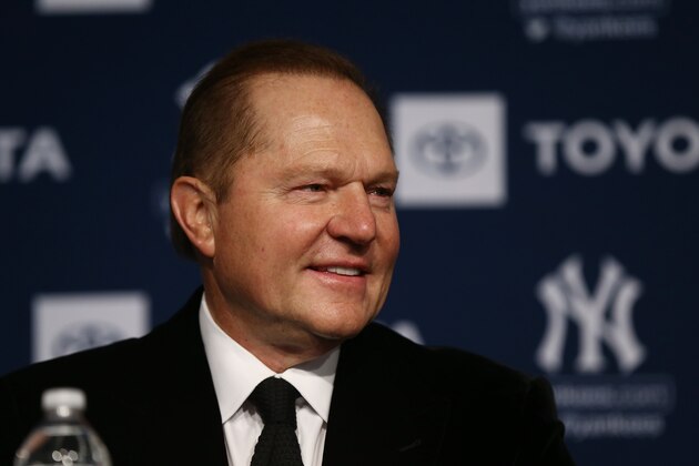 NEW YORK, NEW YORK - DECEMBER 18: Sports Agents Scott Boras looks on during the New York Yankees press conference to introduce Gerrit Cole at Yankee Stadium on December 18, 2019 in New York City. (Photo by Mike Stobe/Getty Images)