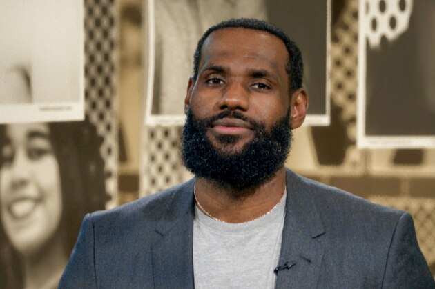 UNSPECIFIED - MAY 16: In this screengrab, LeBron James speaks during Graduate Together: America Honors the High School Class of 2020 on May 16, 2020. (Photo by Getty Images/Getty Images for EIF & XQ)