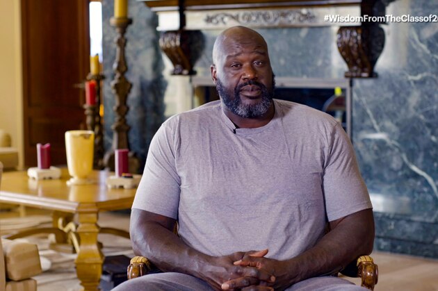 UNSPECIFIED - MAY 16: In this screengrab, Shaquille O'Neal speaks during Graduate Together: America Honors the High School Class of 2020 on May 16, 2020. (Photo by Getty Images/Getty Images for EIF & XQ)