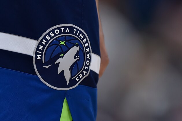 SALT LAKE CITY, UT - JANUARY 25: General view of the Minnesota Timberwolves logo shown on game shorts in a NBA game against the Utah Jazz at Vivint Smart Home Arena on January 25, 2019 in Salt Lake City, Utah. NOTE TO USER: User expressly acknowledges and agrees that, by downloading and or using this photograph, User is consenting to the terms and conditions of the Getty Images License Agreement. (Photo by Gene Sweeney Jr./Getty Images) *** Local Caption *** SALT LAKE CITY, UT - JANUARY 25: General view of the Minnesota Timberwolves logo shown on game shorts in a NBA game against the Utah Jazz at Vivint Smart Home Arena on January 25, 2019 in Salt Lake City, Utah. NOTE TO USER: User expressly acknowledges and agrees that, by downloading and or using this photograph, User is consenting to the terms and conditions of the Getty Images License Agreement. (Photo by Gene Sweeney Jr./Getty Images) *** Local Caption ***