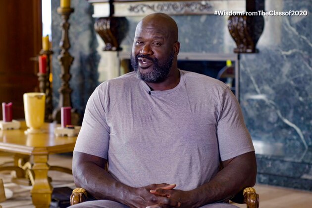 UNSPECIFIED - MAY 16: In this screengrab, Shaquille O'Neal speaks during Graduate Together: America Honors the High School Class of 2020 on May 16, 2020. (Photo by Getty Images/Getty Images for EIF & XQ)