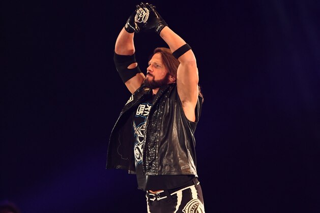 TOKYO,JAPAN - JUNE 28: AJ Styles enters the ring during the WWE Live Tokyo at Ryogoku Kokugikan on June 28, 2019 in Tokyo, Japan. (Photo by Etsuo Hara/Getty Images)