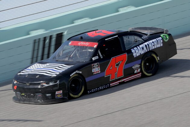 HOMESTEAD, FLORIDA - JUNE 13: Kyle Weatherman, driver of the #47 Chevrolet, races during the NASCAR Xfinity Series Hooters 250 at Homestead-Miami Speedway on June 13, 2020 in Homestead, Florida. (Photo by Chris Graythen/Getty Images)