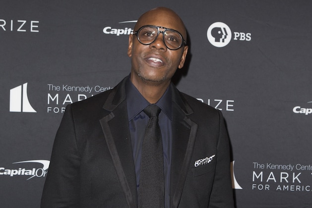 Dave Chappelle arrives at the Kennedy Center for the Performing Arts for the 22nd Annual Mark Twain Prize for American Humor presented to Dave Chappelle on Sunday, Oct. 27, 2019, in Washington, D.C. (Photo by Owen Sweeney/Invision/AP)