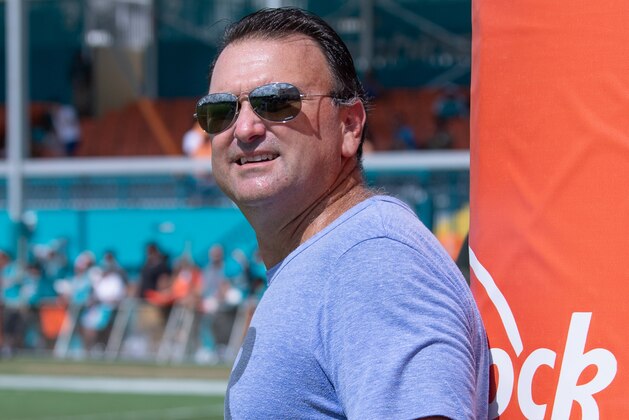DAVIE, FL - AUGUST 12: Drew Rosenhaus attends  Miami Dolphins Training Camp at Baptist Health Training Facility at Nova Southeastern University on August 12, 2018 in Davie, Florida. (Photo by Mark Brown/Getty Images)