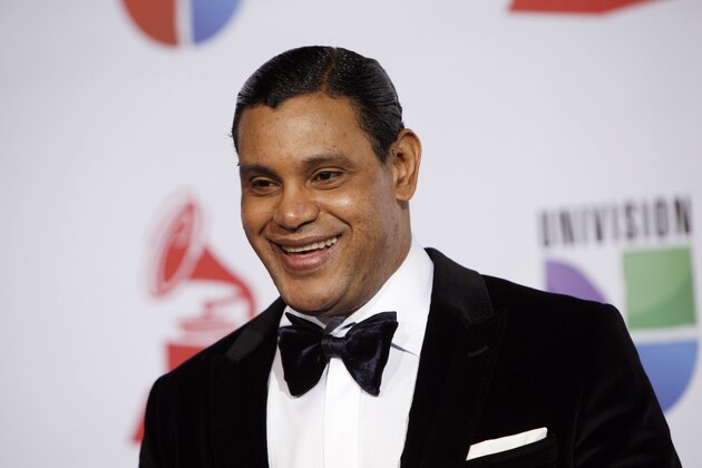 Baseball player Sammy Sosa arrives for the 12th annual Latin Grammy Awards in Las Vegas, Nevada on November 10, 2011.   AFP PHOTO / ADRIAN SANCHEZ-GONZALEZ (Photo credit should read ADRIAN SANCHEZ-GONZALEZ/AFP via Getty Images)
