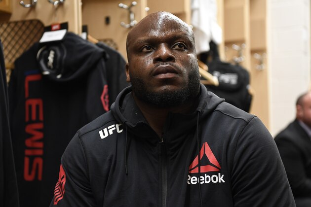 HOUSTON, TEXAS - FEBRUARY 08:  Derrick Lewis waits backstage during the UFC 247 event at Toyota Center on February 08, 2020 in Houston, Texas. (Photo by Mike Roach/Zuffa LLC via Getty Images)
