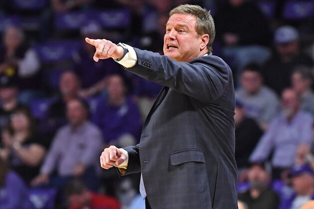 MANHATTAN, KS - FEBRUARY 29:  during the second half at Bramlage Coliseum on February 29, 2020 in Manhattan, Kansas.  (Photo by Peter G. Aiken/Getty Images)