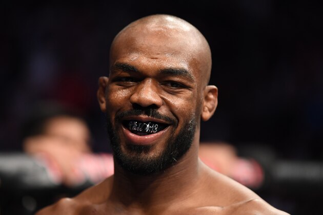 HOUSTON, TEXAS - FEBRUARY 08:  Jon Jones stands in his corner prior to his light heavyweight championship bout during the UFC 247 event at Toyota Center on February 08, 2020 in Houston, Texas. (Photo by Josh Hedges/Zuffa LLC via Getty Images)