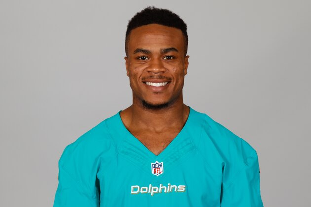 This is a 2015 photo of Christion Jones of the Miami Dolphins NFL football team. This image reflects the Miami Dolphins active roster as of Thursday, May 7, 2015 when this image was taken. (AP Photo)