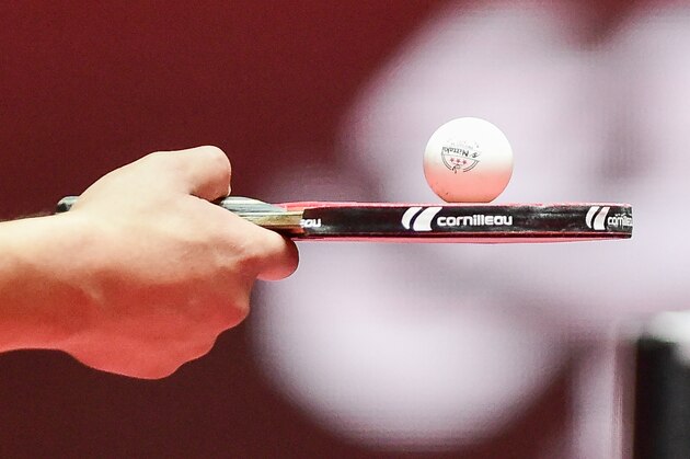 DUSSELDORF, GERMANY - MAY 29: Allan Guitierrez of Guatemala in action during the Table Tennis World Championship at Messe Duesseldorf on May 29, 2017 in Dusseldorf, Germany. (Photo by TF-Images/Getty Images)