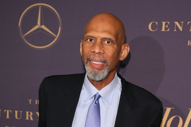 This photo taken February 4, 2019 shows Kareem Abdul-Jabbar at the Hollywood Reporter's 7th Annual Nominees Night in Beverly Hills, California. (Photo by JEAN-BAPTISTE LACROIX / AFP) / ALTERNATE CROP (Photo by JEAN-BAPTISTE LACROIX/AFP via Getty Images)