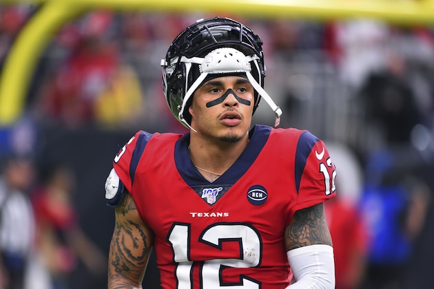 Houston Texans wide receiver Kenny Stills (12) during the second half of an NFL football game against the Denver Broncos Sunday, Dec. 8, 2019, in Houston. (AP Photo/Eric Christian Smith)