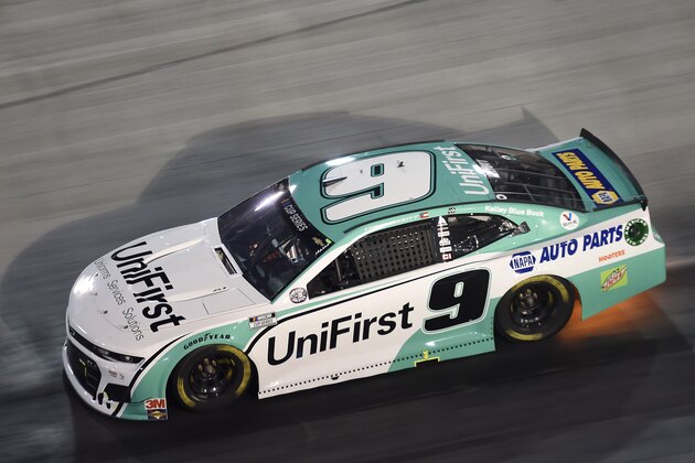BRISTOL, TENNESSEE - JULY 15: Chase Elliott, driver of the #9 UniFirst Chevrolet, drives during the NASCAR Cup Series All-Star Race at Bristol Motor Speedway on July 15, 2020 in Bristol, Tennessee. (Photo by Jared C. Tilton/Getty Images)