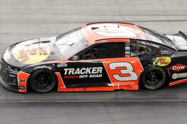 Austin Dillon (3) drives during a NASCAR All-Star Open auto race at Bristol Motor Speedway in Bristol, Tenn, Wednesday, July 15, 2020. (AP Photo/Mark Humphrey)