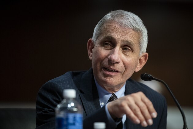 Director of the National Institute of Allergy and Infectious Diseases Dr. Anthony Fauci speaks during a Senate Health, Education, Labor and Pensions Committee hearing on Capitol Hill in Washington, Tuesday, June 30, 2020. (Al Drago/Pool via AP)