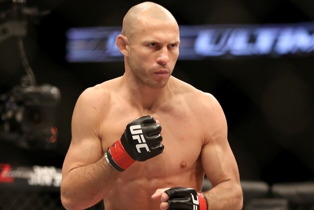 Donald 'Cowboy' Cerrone in action against Benson Henderson during their lightweight fight at UFC Fight Night Boston, Sunday, January 18, 2015 in Boston. Cerrone won via unanimous decision. (AP Photo/Gregory Payan) Donald 'Cowboy' Cerrone in action against Benson Henderson during their lightweight fight at UFC Fight Night Boston, Sunday, January 18, 2015 in Boston. Cerrone won via unanimous decision. (AP Photo/Gregory Payan)