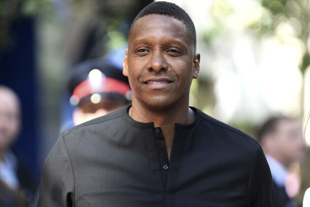 Toronto Raptors President Masai Ujiri attends a premiere for