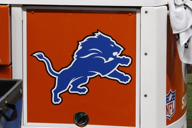 The Gatorade logo and drinks are seen on the Detroit Lions bench during halftime of an NFL football game against the Philadelphia Eagles at Ford Field in Detroit, Sunday, Sept. 19, 2010. (AP Photo/Carlos Osorio)