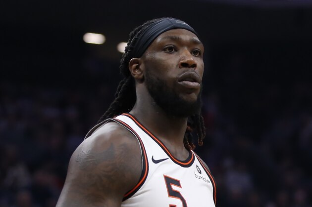 Los Angeles Clippers forward Montrezl Harrell during the first half of an NBA basketball game against the Sacramento Kings in Sacramento, Calif., Tuesday, Dec. 31, 2019. The Clippers won 105-87. (AP Photo/Rich Pedroncelli)