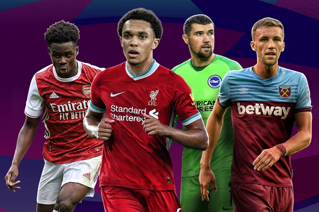 Bukayo Saka of Arsenal during the English Premier League soccer match between Chelsea and Arsenal at Stamford Bridge, in London England, Jan. 21, 2020. (AP Photo/Leila Coker)