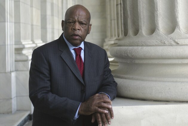 This Oct. 10, 2007 photos shows Rep. John Lewis, D-Ga. on Capitol Hill in Washington.  The White House announced Wednesday, Nov. 17, 2010 Lewis will receive the Presidential Medal of Freedom, the nation's highest civilian honor..(AP Photo/Lawrence Jackson, file)