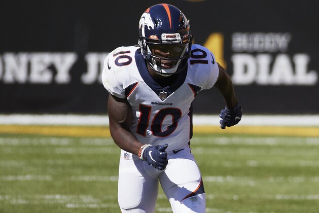 Denver Broncos wide receiver Jerry Jeudy (10) in action against Pittsburgh Steelers during an NFL football game, Sunday, Sept. 20, 2020, in Pittsburgh, PA. (AP Photo/Rick Osentoski)