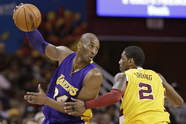Kyrie Irving Recalls Viral Video Challenging Kobe Bryant to 1-on-1 Game
