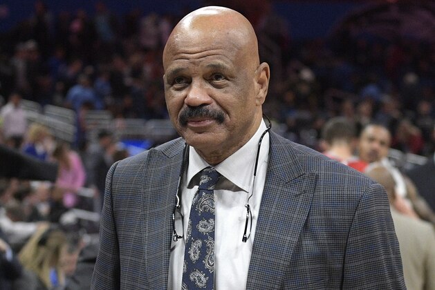 Houston Rockets assistant coach John Lucas leaves the court after an NBA basketball game against the Orlando Magic Wednesday, Jan. 3, 2018, in Orlando, Fla. The Rockets won 116-98. (AP Photo/Phelan M. Ebenhack) Houston Rockets assistant coach John Lucas leaves the court after an NBA basketball game against the Orlando Magic Wednesday, Jan. 3, 2018, in Orlando, Fla. The Rockets won 116-98. (AP Photo/Phelan M. Ebenhack)