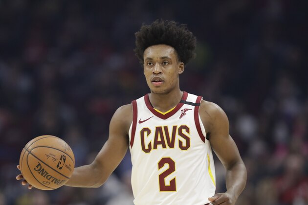 Cleveland Cavaliers' Collin Sexton drives against the Miami Heat in the first half of an NBA basketball game, Monday, Feb. 24, 2020, in Cleveland. (AP Photo/Tony Dejak) Cleveland Cavaliers' Collin Sexton drives against the Miami Heat in the first half of an NBA basketball game, Monday, Feb. 24, 2020, in Cleveland. (AP Photo/Tony Dejak)