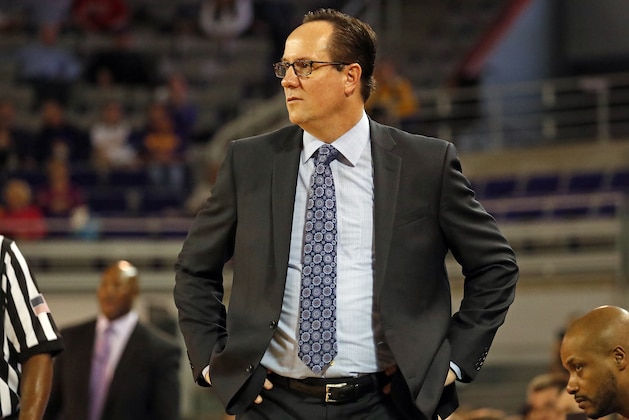 Wichita State head coach Gregg Marshall watches from the sidelines during the second half of an NCAA college basketball game East Carolina in Greenville, N.C., Thursday, Jan. 11, 2018. (AP Photo/Karl B DeBlaker)