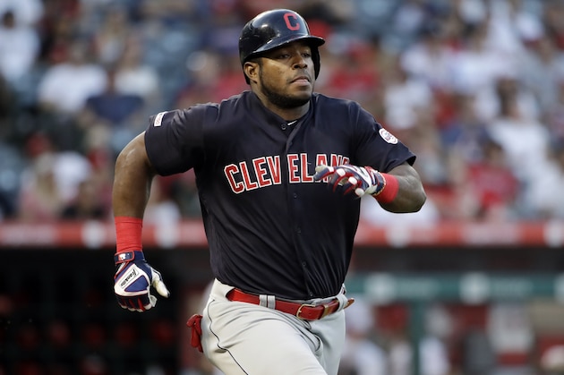 Cleveland Indians' Yasiel Puig runs against the Los Angeles Angels during a baseball game Wednesday, Sept. 11, 2019, in Anaheim, Calif. (AP Photo/Marcio Jose Sanchez) Cleveland Indians' Yasiel Puig runs against the Los Angeles Angels during a baseball game Wednesday, Sept. 11, 2019, in Anaheim, Calif. (AP Photo/Marcio Jose Sanchez)