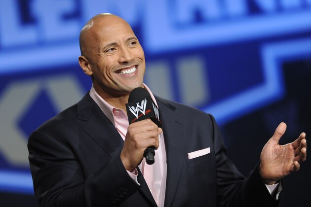 Actor and former WWE Superstar Dwayne