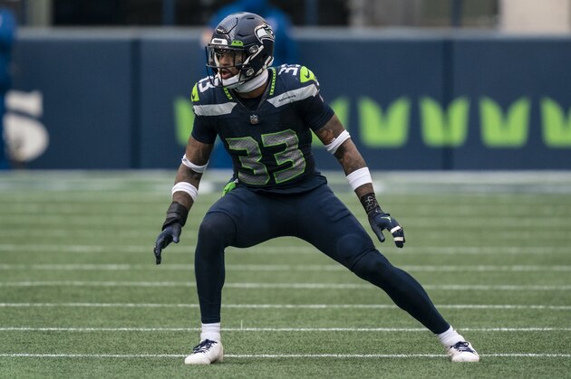 Seattle Seahawks defensive back Jamal Adams is pictured during the first half of an NFL football game against the New York Giants, Sunday, Dec. 6, 2020, in Seattle. The Giants won 17-12. (AP Photo/Stephen Brashear)