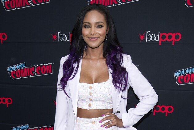 Brandi Rhodes attends New York Comic Con to promote TNT's