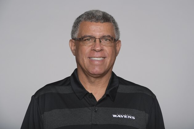 This is a photo of David Culley of the Baltimore Ravens NFL football team. This image reflects the Baltimore Ravens active roster as of Monday, Aug. 17, 2020. (AP Photo)