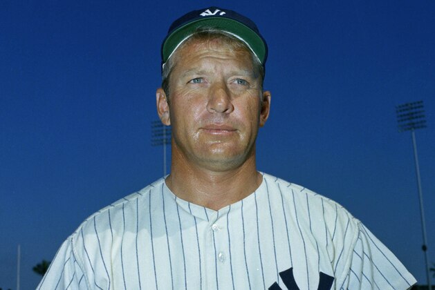 New York Yankees' Mickey Mantle is seen, March 1967.  (AP Photo)