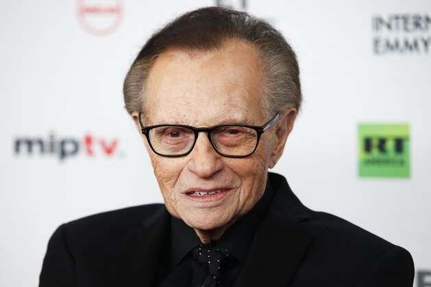 Larry King attends the 45th International Emmy Awards at the New York Hilton on Monday, Nov. 20, 2017, in New York. (Photo by Andy Kropa/Invision/AP)