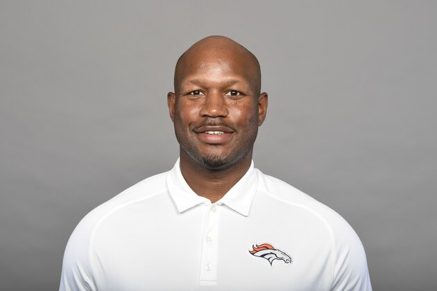 This is a 2019 photo of Renaldo Hill of the Denver Broncos NFL football team. This image reflects the Denver Broncos active roster as of Monday, June 3, 2019 when this image was taken. (AP Photo)