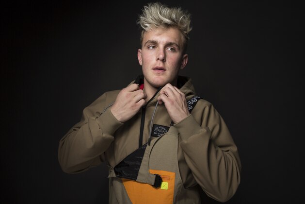 FILE - In this Jan. 22, 2017, file photo, Jake Paul poses for a portrait at the Music Lodge during the Sundance Film Festival oin Park City, Utah. Paul announced on July 22, 2017, that he was leaving the Disney Channel series
