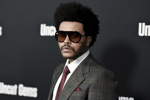 FILE - The Weeknd attends the LA premiere of