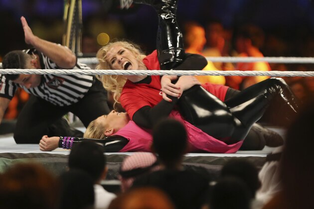 Saudi fans watch World Wrestling Entertainment